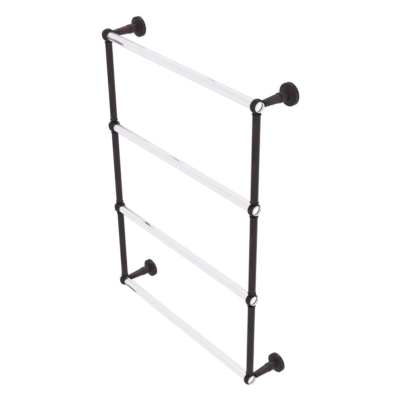 Pacific Beach Collection 4 Tier Ladder Towel Bar with Twisted Accents