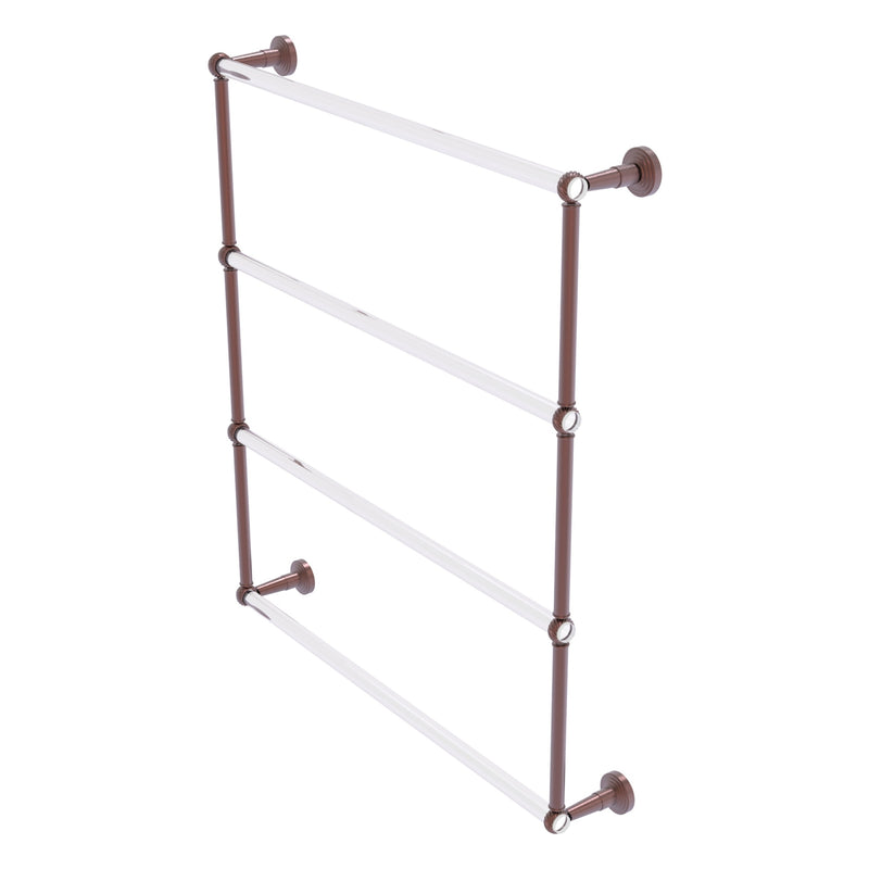 Pacific Beach Collection 4 Tier Ladder Towel Bar with Twisted Accents