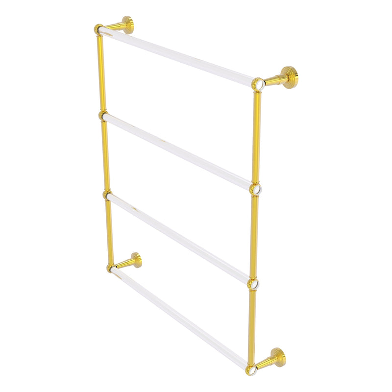 Pacific Beach Collection 4 Tier Ladder Towel Bar with Twisted Accents