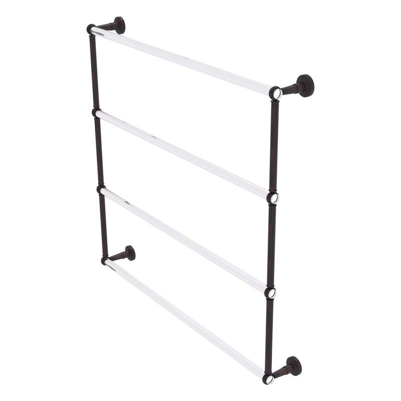 Pacific Beach Collection 4 Tier Ladder Towel Bar with Twisted Accents