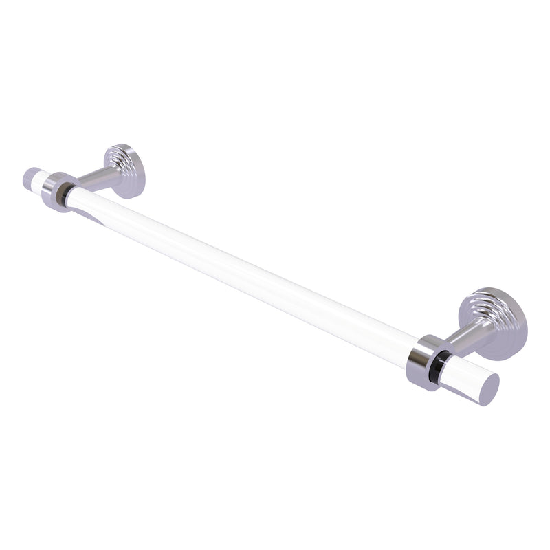 Pacific Beach Collection Towel Bar with Smooth Accents