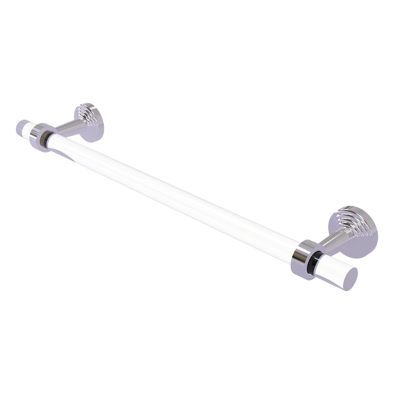 Pacific Beach Collection Towel Bar with Smooth Accents