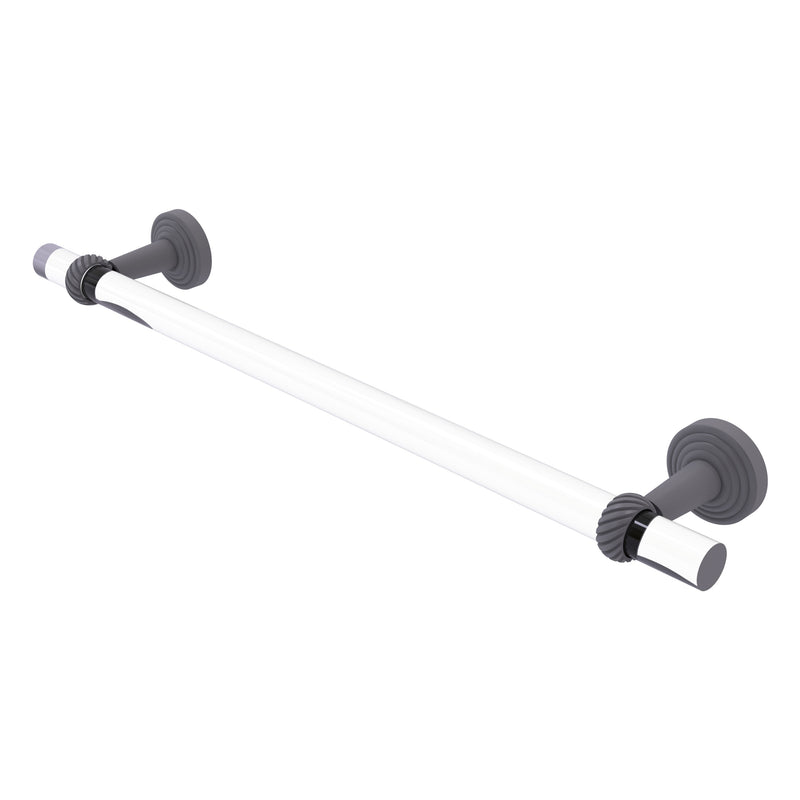 Pacific Beach Collection Towel Bar with Twisted Accents