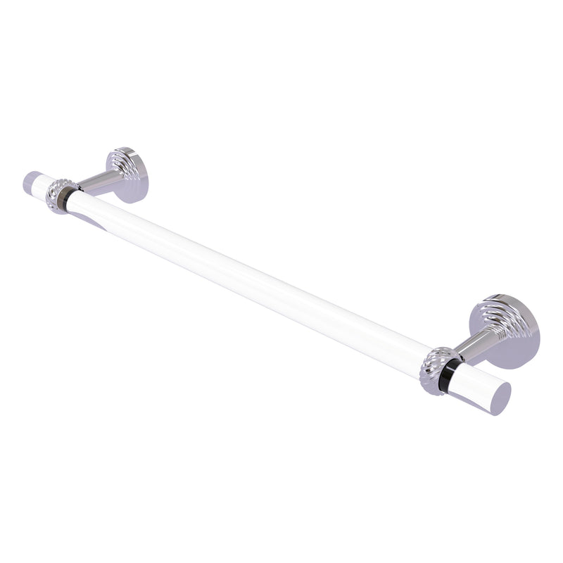 Pacific Beach Collection Towel Bar with Twisted Accents