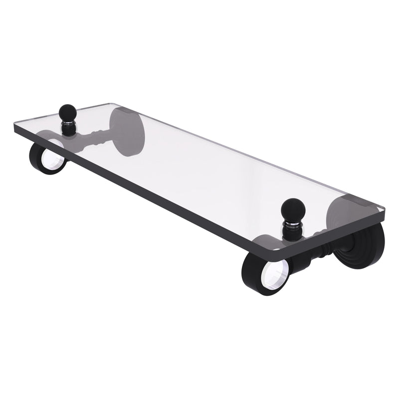 Pacific Grove Collection Glass Shelf with Smooth Accents