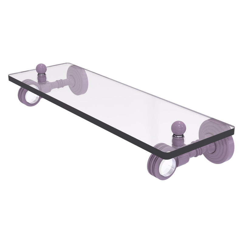 Pacific Grove Collection Glass Shelf with Dotted Accents