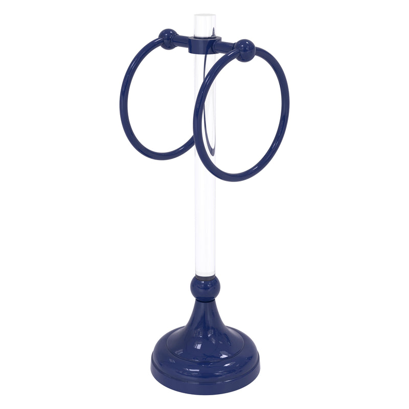 Pacific Grove Collection 2 Ring Vanity Top Guest Towel Ring