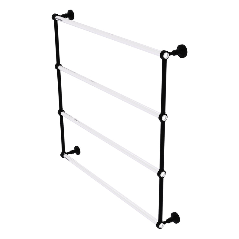 Pacific Grove Collection 4 Tier Ladder Towel Bar with Smooth Accents