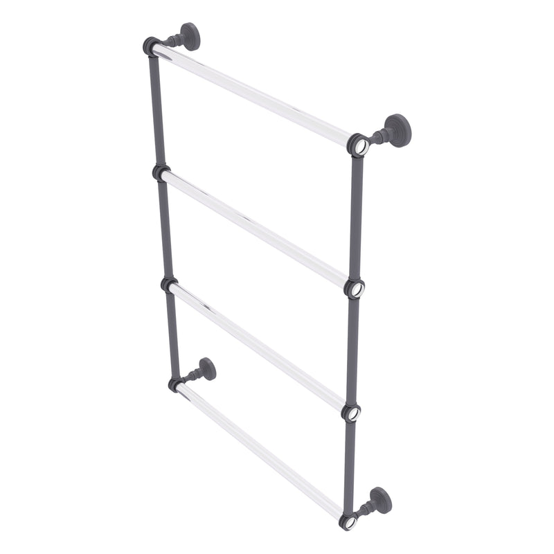 Pacific Grove Collection 4 Tier Ladder Towel Bar with Dotted Accents