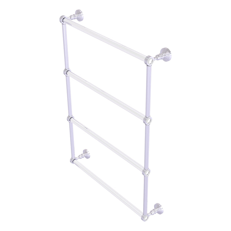 Pacific Grove Collection 4 Tier Ladder Towel Bar with Dotted Accents