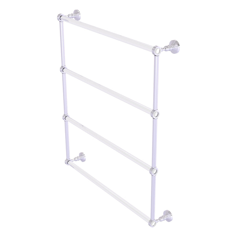 Pacific Grove Collection 4 Tier Ladder Towel Bar with Dotted Accents