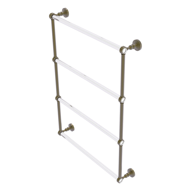 Pacific Grove Collection 4 Tier Ladder Towel Bar with Grooved Accents