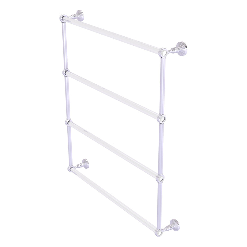 Pacific Grove Collection 4 Tier Ladder Towel Bar with Grooved Accents