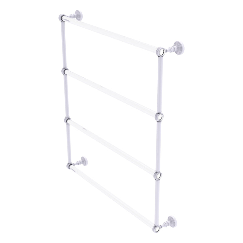 Pacific Grove Collection 4 Tier Ladder Towel Bar with Grooved Accents