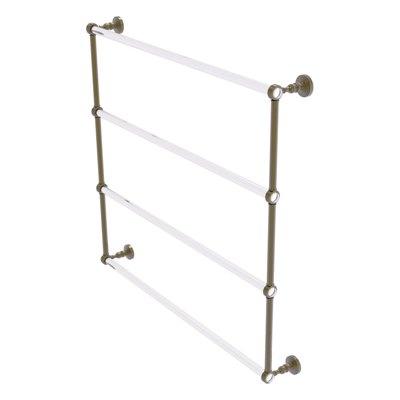 Pacific Grove Collection 4 Tier Ladder Towel Bar with Grooved Accents