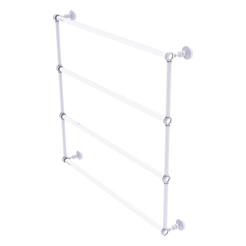 Pacific Grove Collection 4 Tier Ladder Towel Bar with Grooved Accents