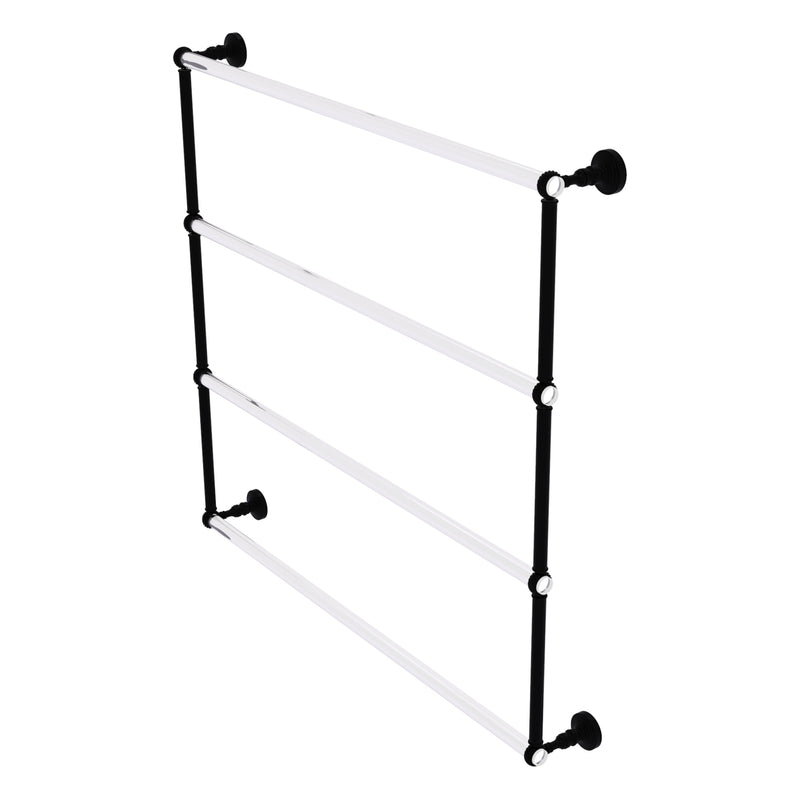 Pacific Grove Collection 4 Tier Ladder Towel Bar with Twisted Accents