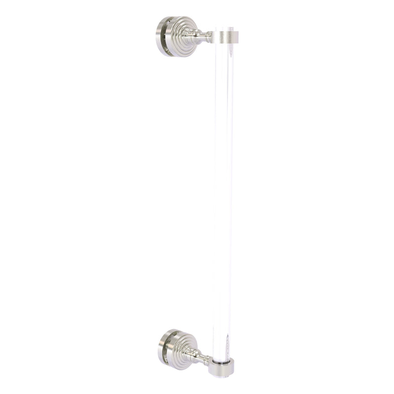 Pacific Grove Collection Single Side Shower Door Pull with Smooth Accents