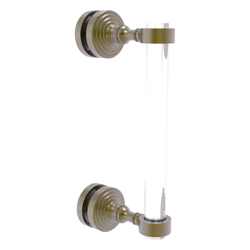 Pacific Grove Collection Single Side Shower Door Pull with Smooth Accents