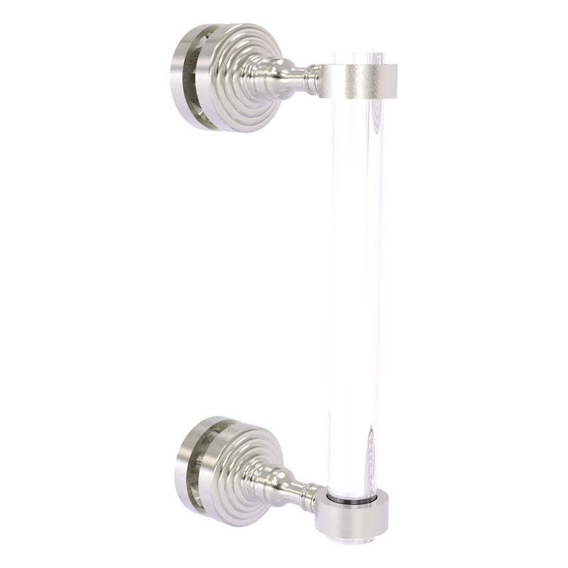 Pacific Grove Collection Single Side Shower Door Pull with Smooth Accents