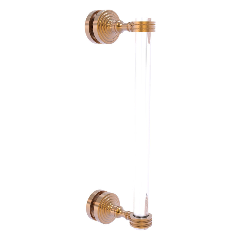 Pacific Grove Collection Single Side Shower Door Pull with Dotted Accents