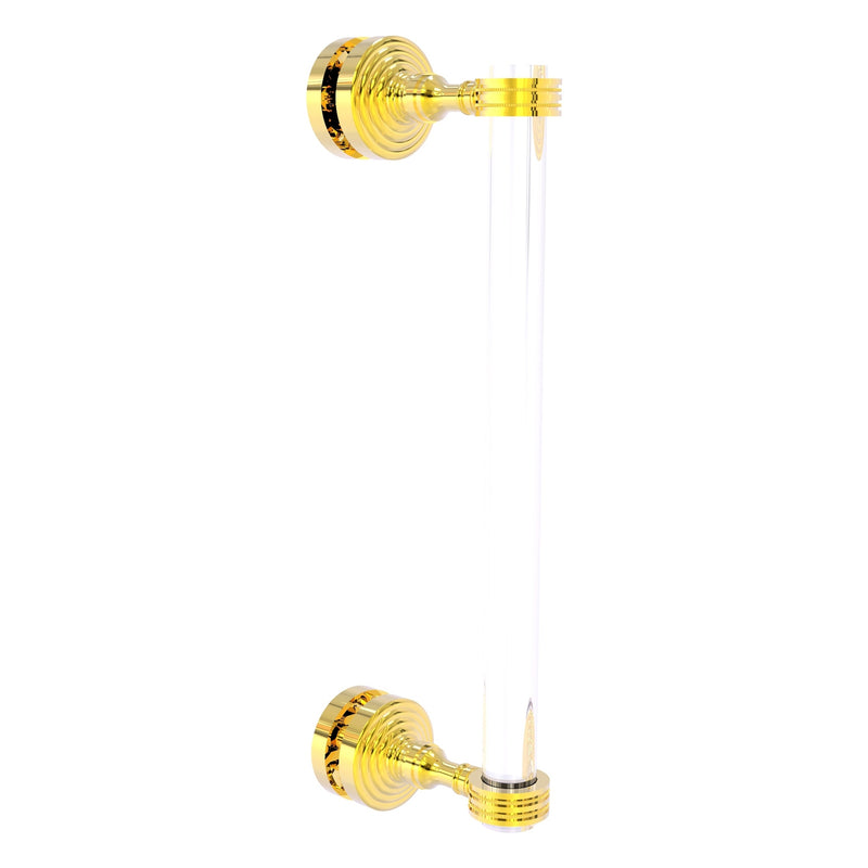 Pacific Grove Collection Single Side Shower Door Pull with Dotted Accents