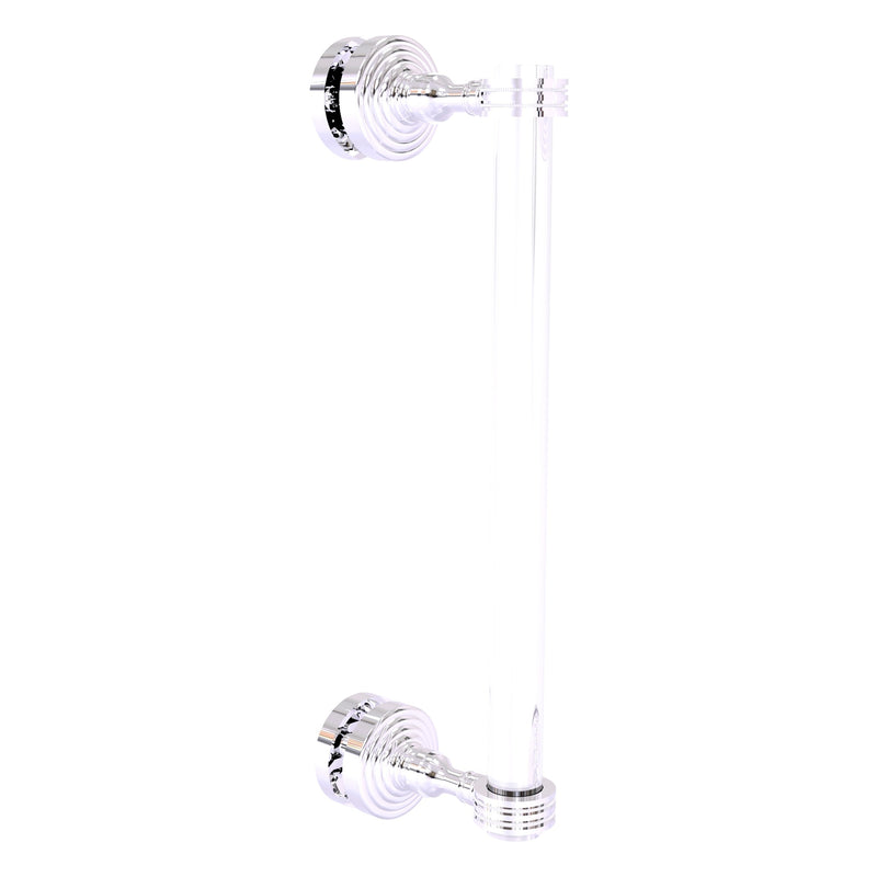 Pacific Grove Collection Single Side Shower Door Pull with Dotted Accents