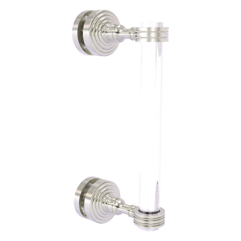 Pacific Grove Collection Single Side Shower Door Pull with Dotted Accents