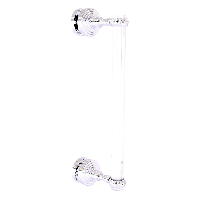 Pacific Grove Collection Single Side Shower Door Pull with Twisted Accents