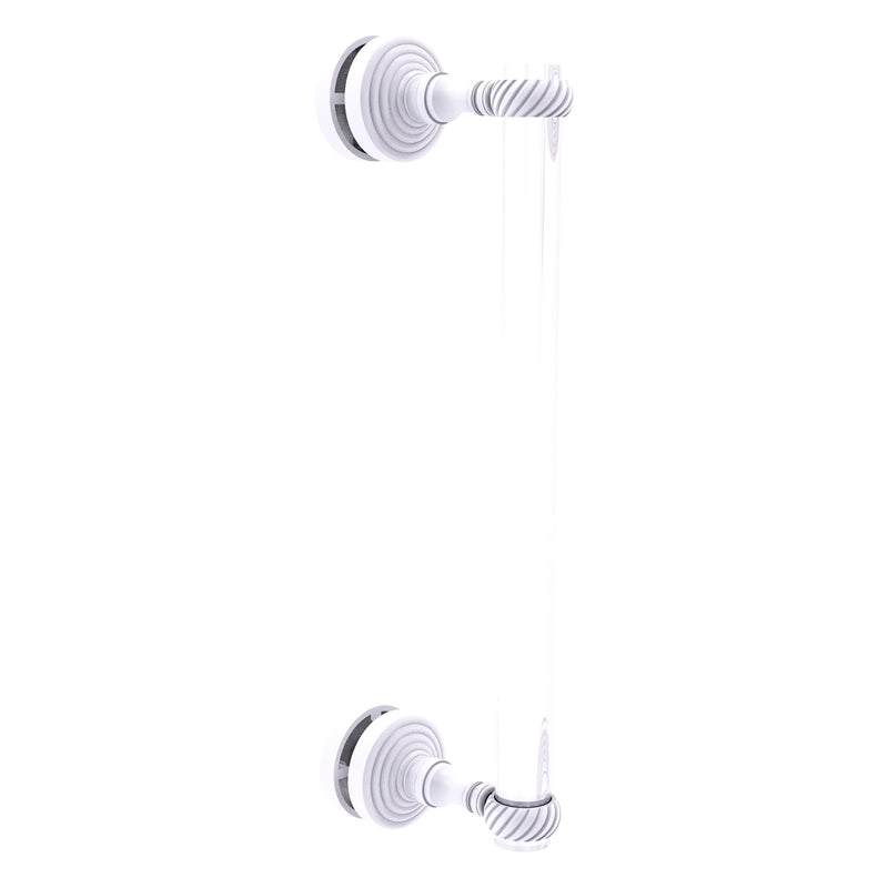 Pacific Grove Collection Single Side Shower Door Pull with Twisted Accents