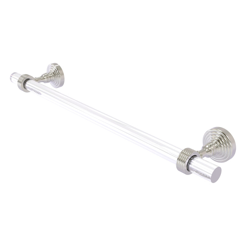 Pacific Grove Collection Towel Bar with Grooved Accents