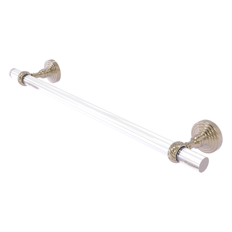 Pacific Grove Collection Towel Bar with Twisted Accents