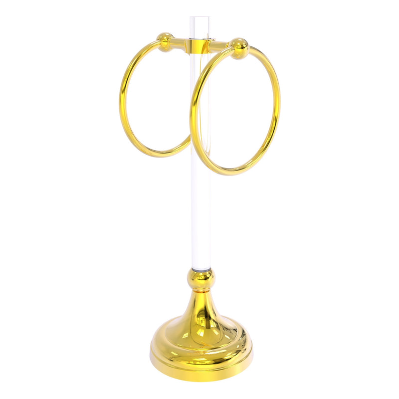 Pacific Grove Collection 2 Ring Vanity Top Guest Towel Ring