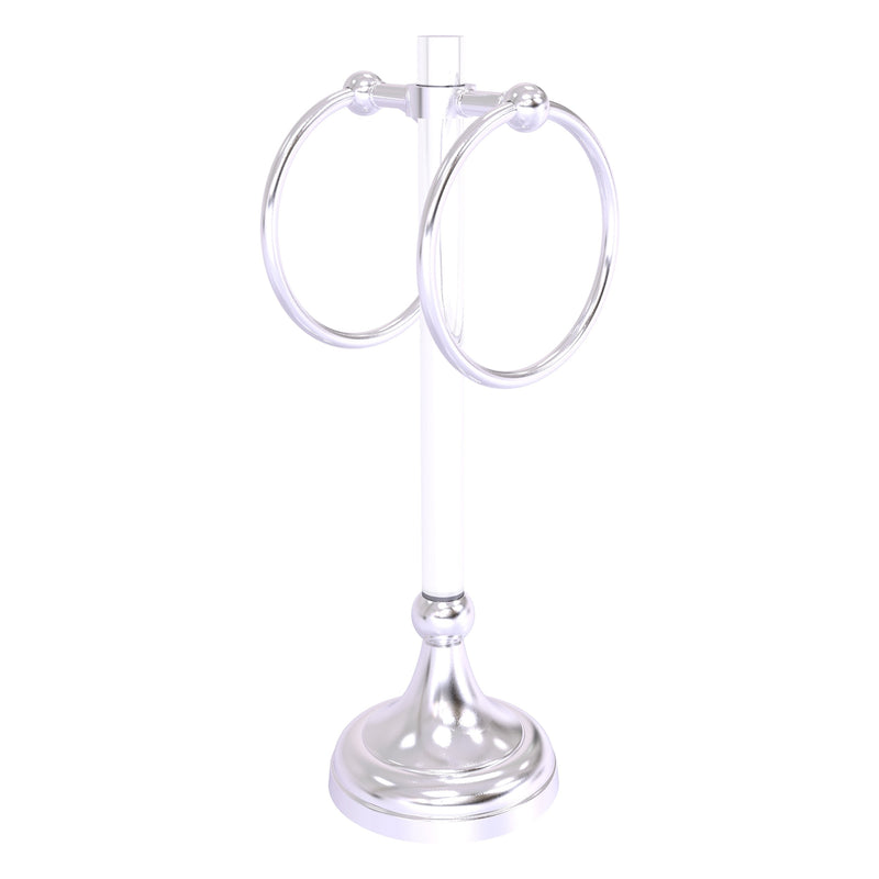 Pacific Grove Collection 2 Ring Vanity Top Guest Towel Ring