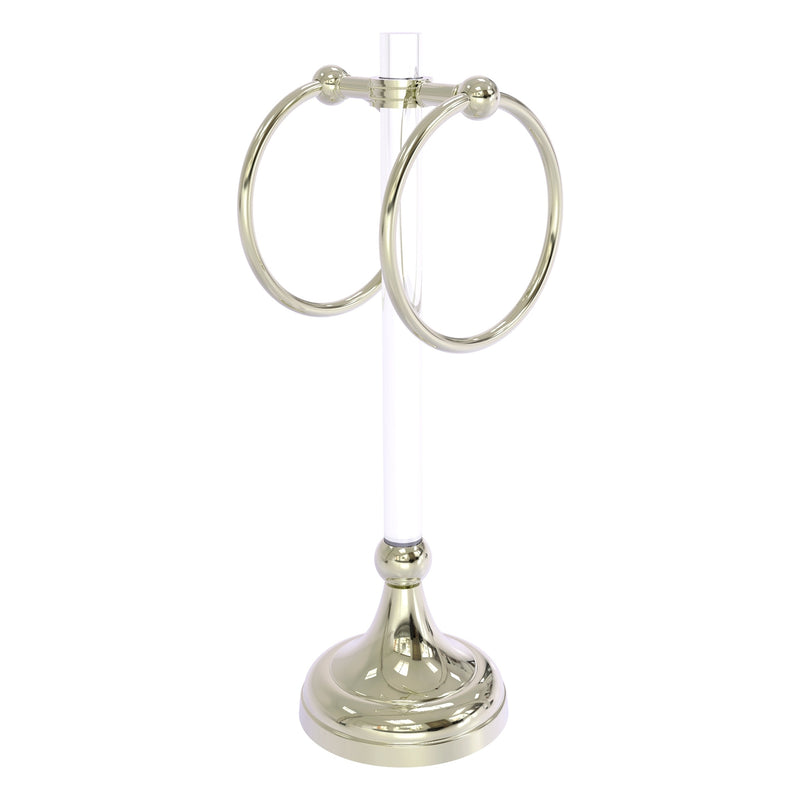 Pacific Grove Collection 2 Ring Vanity Top Guest Towel Ring