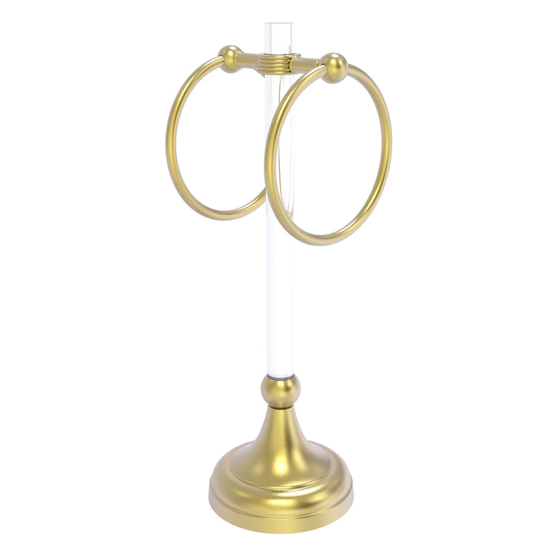 Pacific Grove Collection 2 Ring Vanity Top Guest Towel Ring