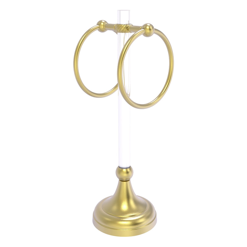 Pacific Grove Collection 2 Ring Vanity Top Guest Towel Ring