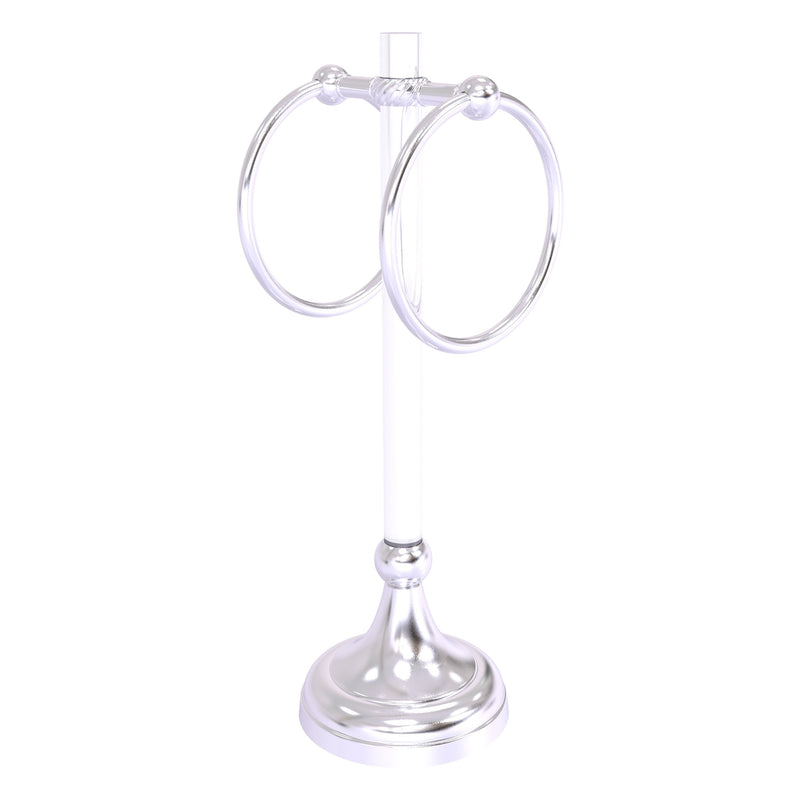 Pacific Grove Collection 2 Ring Vanity Top Guest Towel Ring