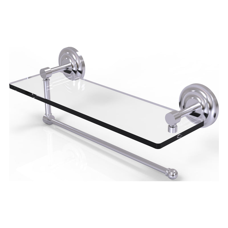 Prestige Que New Collection Paper Towel Holder with Glass Shelf