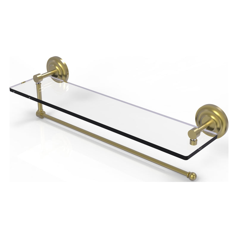 Prestige Que New Collection Paper Towel Holder with Glass Shelf