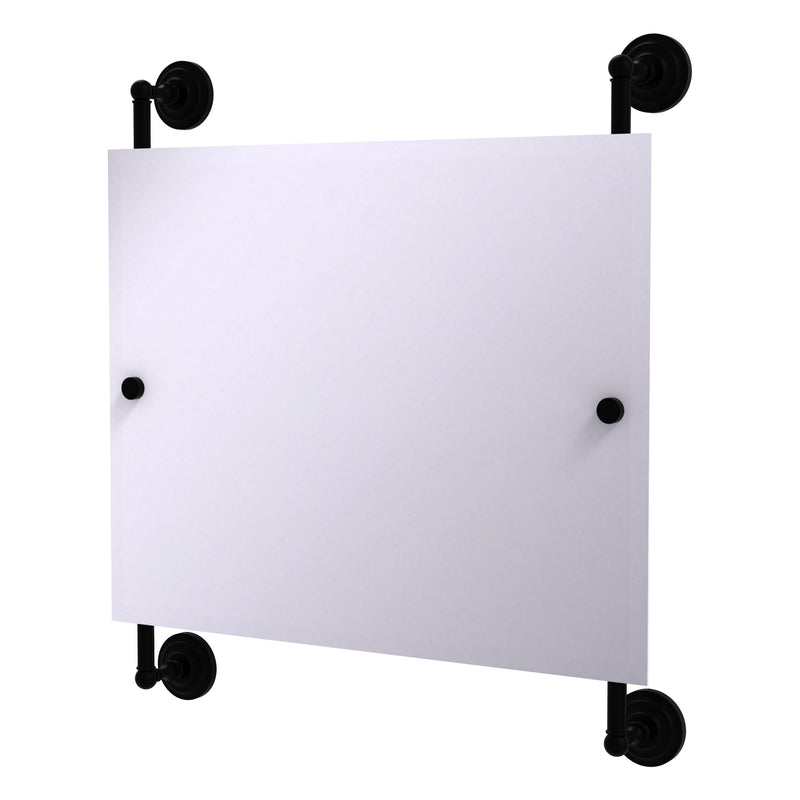 Prestige Que New Landscape Rectangular Frameless Rail Mounted Mirror