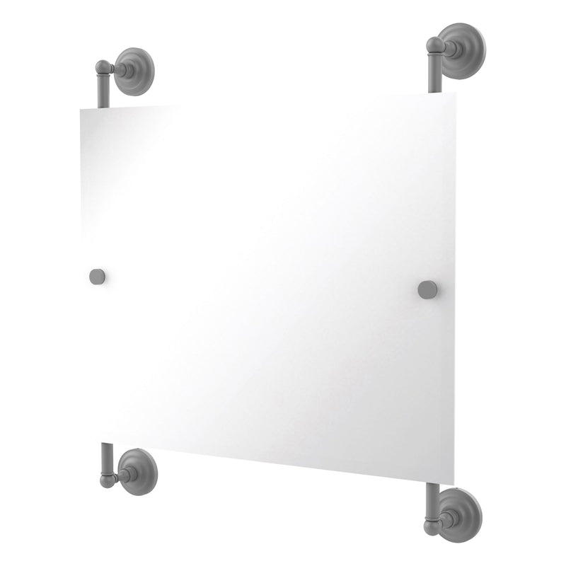 Prestige Que New Landscape Rectangular Frameless Rail Mounted Mirror