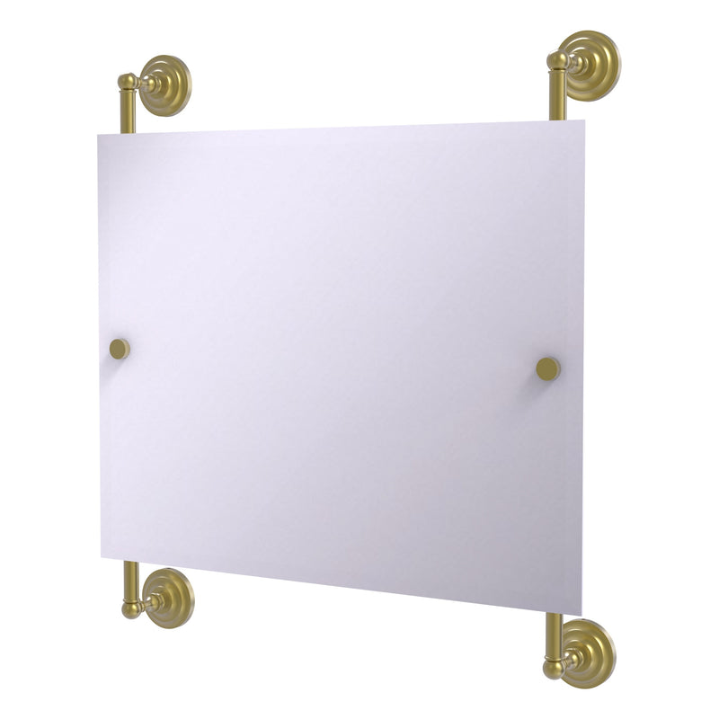 Prestige Que New Landscape Rectangular Frameless Rail Mounted Mirror