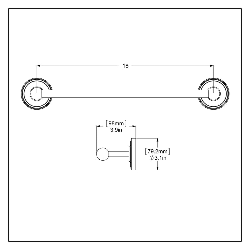 Prestige Regal Collection Towel Bar