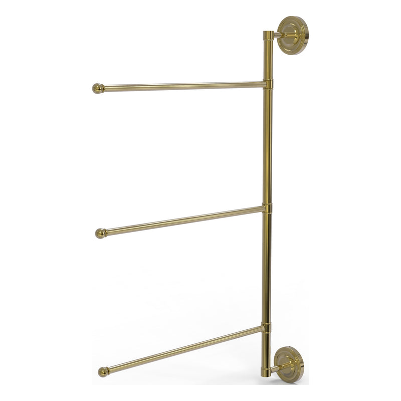 3 Swing Arm Vertical 28 Inch Towel Bar