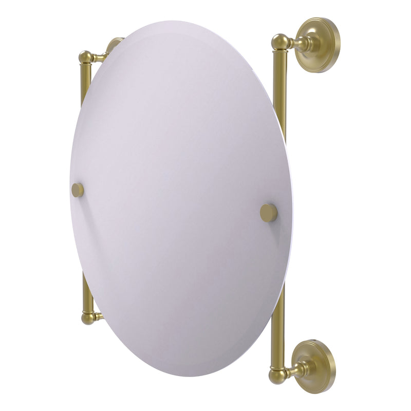 Prestige Regal Collection Round Frameless Rail Mounted Mirror