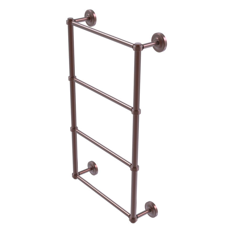 Prestige Regal Collection 4 Tier Ladder Towel Bar with Grooved Accents