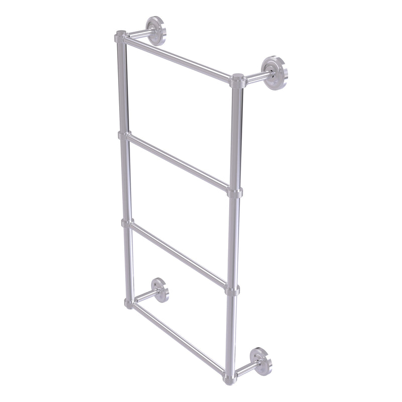 Prestige Regal Collection 4 Tier Ladder Towel Bar with Grooved Accents