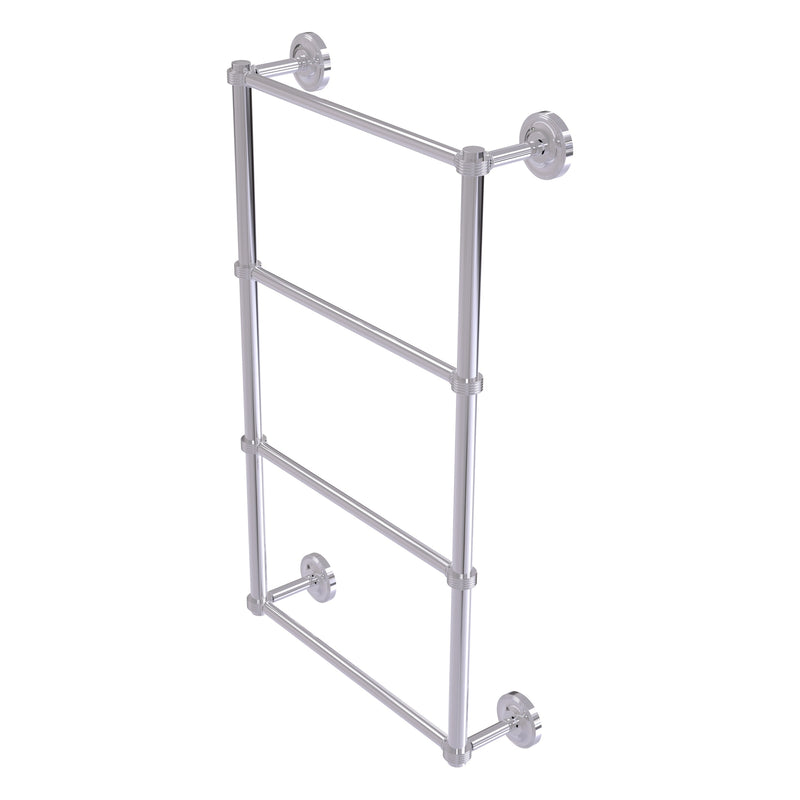 Prestige Regal Collection 4 Tier Ladder Towel Bar with Grooved Accents