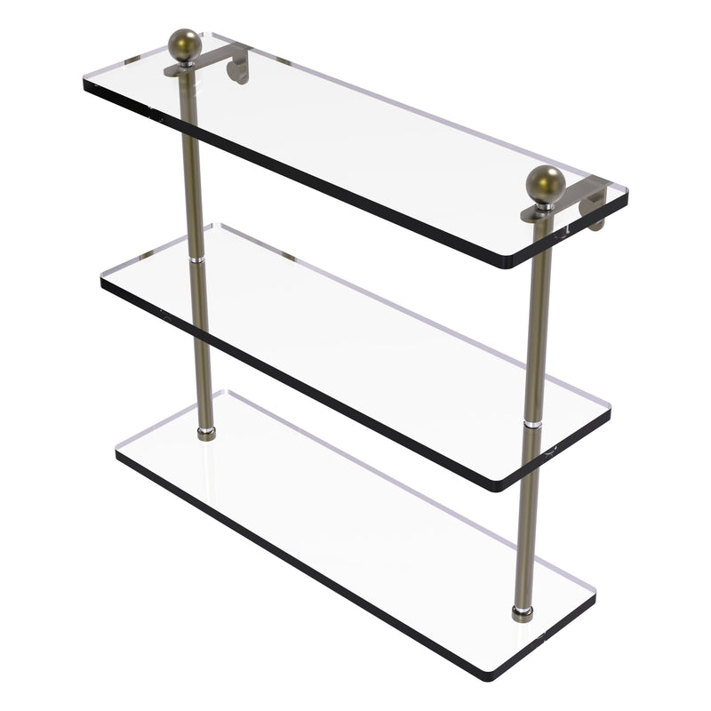 Prestige Regal Collection Triple Tiered Glass Shelf